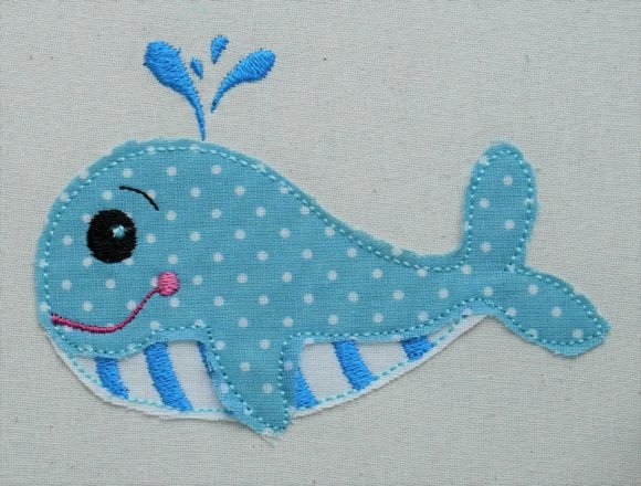 Baby Whale Applique Review