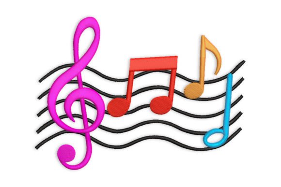 Coloured Music Notes Review
