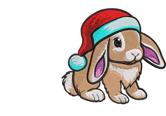 Cute Christmas Bunny