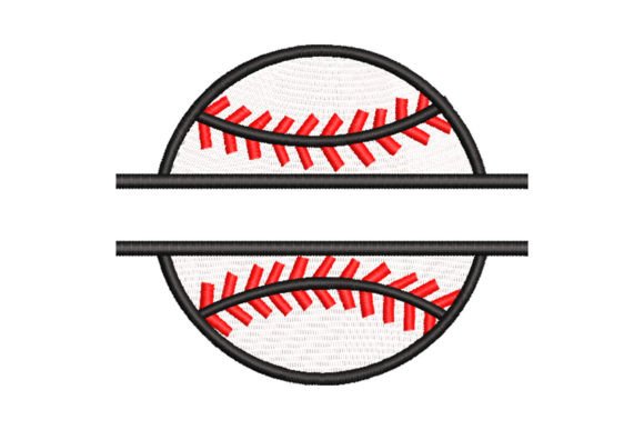 Split Baseball Embroidery Design Review