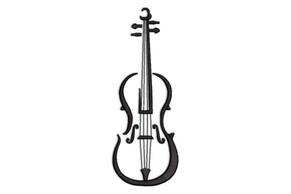 Violin Embroidery Design Review